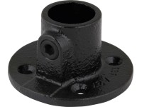 Fussplatte Schwarz Ø 8 cm Fussplatte Schwarz Ø 8 cm