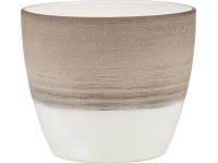 Scheurich Übertopf 950 Espresso Cream Braun Ø 14 cm / Höhe 13 cm
