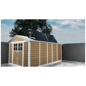 HEPA Solar Balkonkraftwerk Premium 600 Schwarz 600 W / 2 Panels