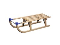 Schlitten Davos Buche lackiert Natur Länge 90 cm Schlitten Davos Buche lackiert Natur Länge 90 cm