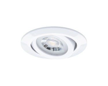 Faretto Da Incasso LED Integrato Samo In Gesso Rettangolare Bianco, Verniciabile Foro Incasso 14 Cm Luce Bianco 86254775 - Foto 3
