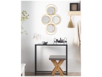 Wandspiegel Lescar Gold 80 x 50 cm Wandspiegel Lescar Gold 80 x 50 cm