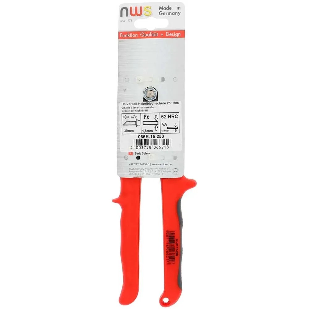 Cesoia Per Metallo 3,2mm | Taglio Lamiera, Impugnatura Ergonomica, Protezione Trucioli