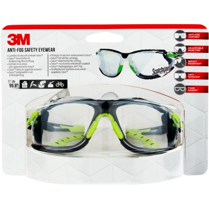 3M Lunettes de protection Solus 1000 Transparentes