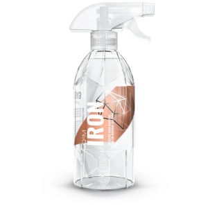 Gyeon Q²M Iron Redefined antirouille, flacon de 500ml avec pulvérisateur pour l'entretien auto.