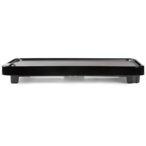 Domo Grill da tavolo DO9263G, grill elettrico nero con elementi in acciaio inox.