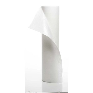 Rouleau de non-tissé de protection blanc, 1 m de large, 25 m de long, pour protéger les sols et les meubles pendant les travaux de rénovation.