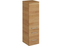 Pelipal Midischrank Quantum Kompakt Riviera Eiche (HxB) 109 x 30 cm