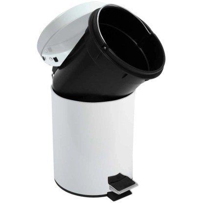 MSV Treteimer Metall Weiss