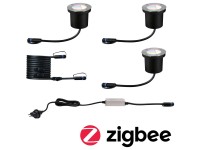 Paulmann LED-Bodeneinbaustrahler Outdoor Plug & Shine ZigBee RGBW Floor-Set