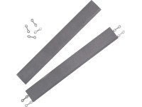 Andiamo Kantenleiste Terra Sol Dunkelgrau 38 cm / 2 Stk.