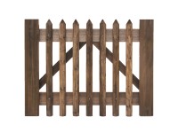 Normtüre zu Senkrechtzaun 100 cm x 100 cm