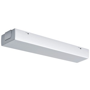 Alimentation centrale Paulmann Urail en chrome mat pour systèmes de rails.