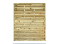 Pletscher Sichtschutzzaun Rhodos Kiefer Grün imprägniert 180 x 150 cm