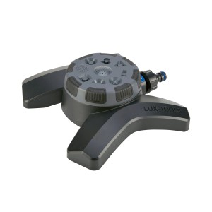Arroseur multifonction LUX avec 8 motifs d'arrosage pour l'irrigation du jardin.
