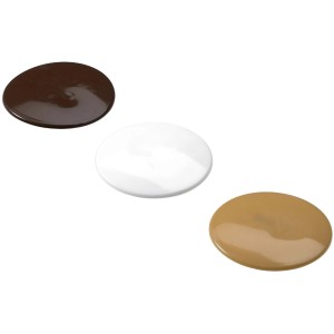 Tappi di copertura Rastex Ø 25mm in bianco, marrone e beige (24 pz.)