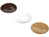 Abdeckkappe für Rastex Ø 25 mm Weiss / Braun / Beige 24 Stk.