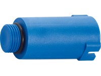 Abpress-Zapfen Blau 21 mm (G 1/2)