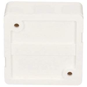 Boîte de dérivation AP blanche 66x66x30mm, IP20, pour programmes d'interrupteurs en saillie.
