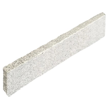 Randstein Sino Naturstein Grau (HxBxT) 15 - 18 x 100 x 6 cm