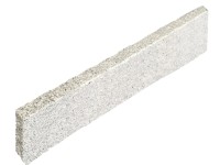 Randstein Sino Naturstein Grau (HxBxT) 15 - 18 x 100 x 6 cm