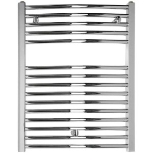 Radiateur sèche-serviettes Sonnenkönig Hana 1, chauffage chromé pour serviettes chaudes.