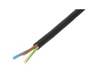 GD-Kabel H05RR-F Schwarz 3 x 1,5 mm² Länge 25 m GD-Kabel H05RR-F Schwarz 3 x 1,5 mm² Länge 25 m