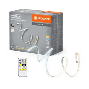 Ledvance LED-Strip Flex COB 150cm con telecomando, temperatura colore variabile.