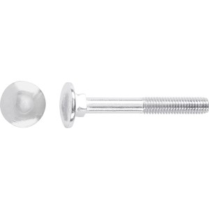 Boulon de carrosserie M6x50 mm galvanisé 10 pcs