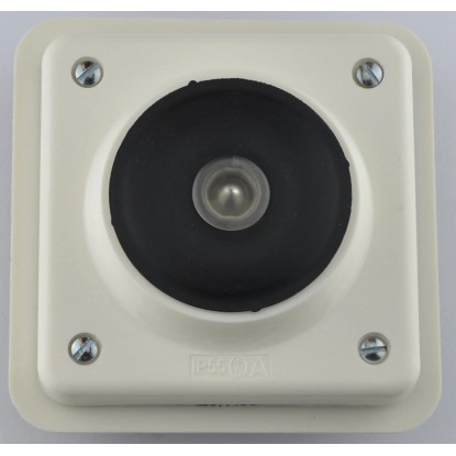 UP-Nass-Schalter Mica Schema 3 Weiss