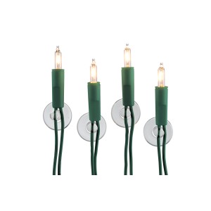 Wenko Mini ganci a ventosa set da 6 per fissare luci decorative su superfici lisce.