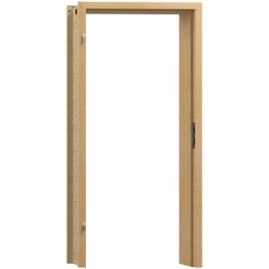Telaio porta decoro faggio, adatto per DIN sinistra e destra, dimensioni 199x86x8 cm.