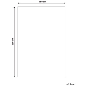 Abbildung eines Beliani Outdoor-Teppichs Karwar, 160 x 230 cm, rechteckig.