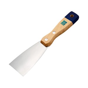 Spatule de peintre LUX, 50 mm, avec manche en bois et lame en métal.
