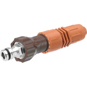 Set riduttore di pressione Geka Drip (Ø 16 mm) per sistemi micro-goccia per ridurre la pressione dell'acqua.
