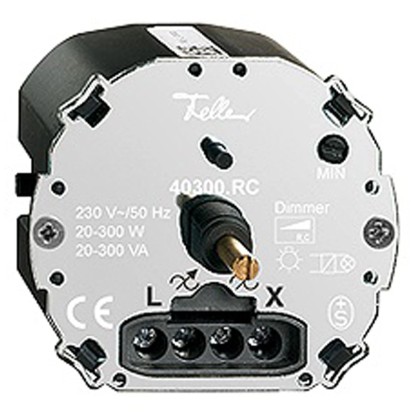 Feller Drehdimmer Phasenabschnitt Einsatz EdizioDue