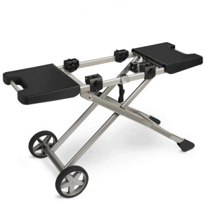 Burnhard Rollwagen für Wayne Balkongrill: Stahlgestell mit Rädern und Seitentischen.