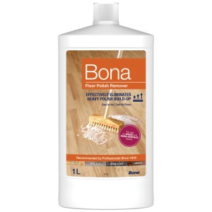 Bona Polish Entferner 1 l für Laminat und Parkett, zur Entfernung alter Pflegemittel.