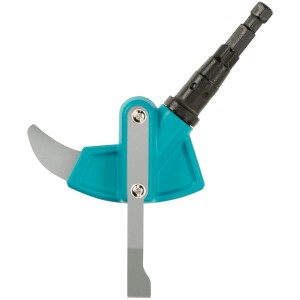 Gardena Combisystem-2in1 Fugenkratzer mit Messer und Bügel für die Unkrautentfernung.
