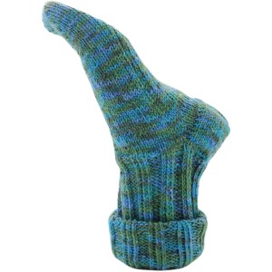 Laine Myboshi mysocks Merino Veilchen, fil à chaussettes multicolore en laine mérinos et polyamide.