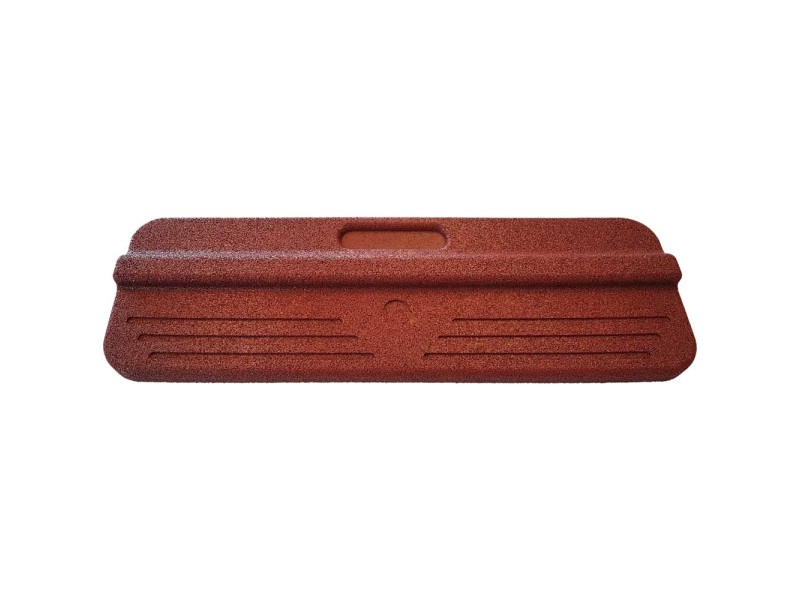 Kraiburg Profimat® Tappeto antiscivolo scale granulato gomma Rosso 25 x 75  cm