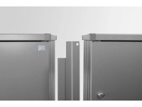 Verbindungselement für 3 Stück MülltonnenBox Alex Quarzgrau-Metallic