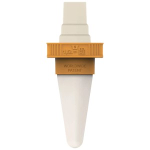Hozelock Aquasolo élément d'arrosage taille S, céramique/plastique, orange, pour plantes d'intérieur
