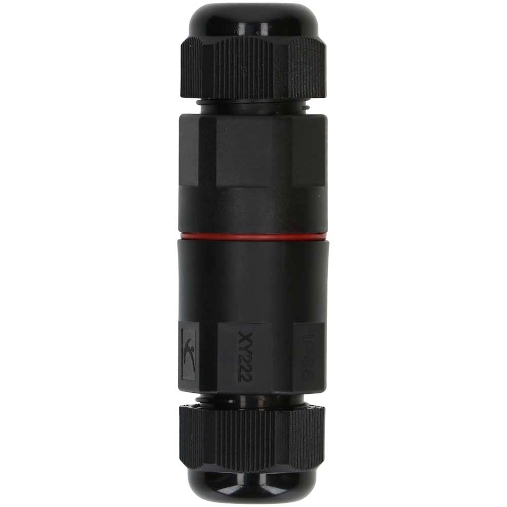 Connettore Per Cavi 3 Poli IP68 Nero 250 V / 16 A