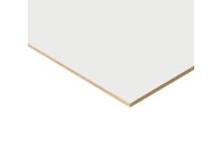 Rückwandplatte HDF einseitig Weiss 120 x 60 cm / Stärke 0,3 cm
