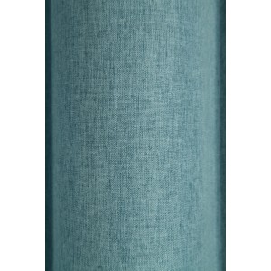 Tenda a occhielli Nevio blu ghiaccio di Neusser Collection, 245x135 cm, dettaglio.