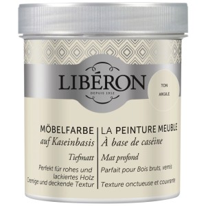 Barattolo di vernice per mobili a base di caseina Libéron, tonalità.