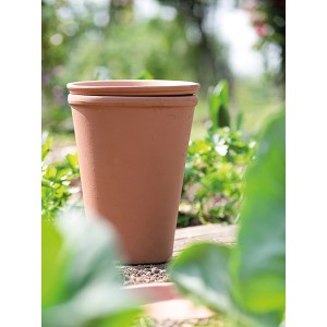 Cono di irrigazione in terracotta Deroma Aquado 25 cm per accessori vasi.