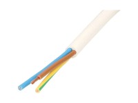TD-Kabel H05VV-F Weiss 3 x 1,5 mm² Länge 10 m