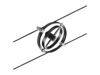 Paulmann Seilsystem Einzelspot Cardan GU5,3 matt Schwarz Paulmann Seilsystem Einzelspot Cardan GU5,3 matt Schwarz